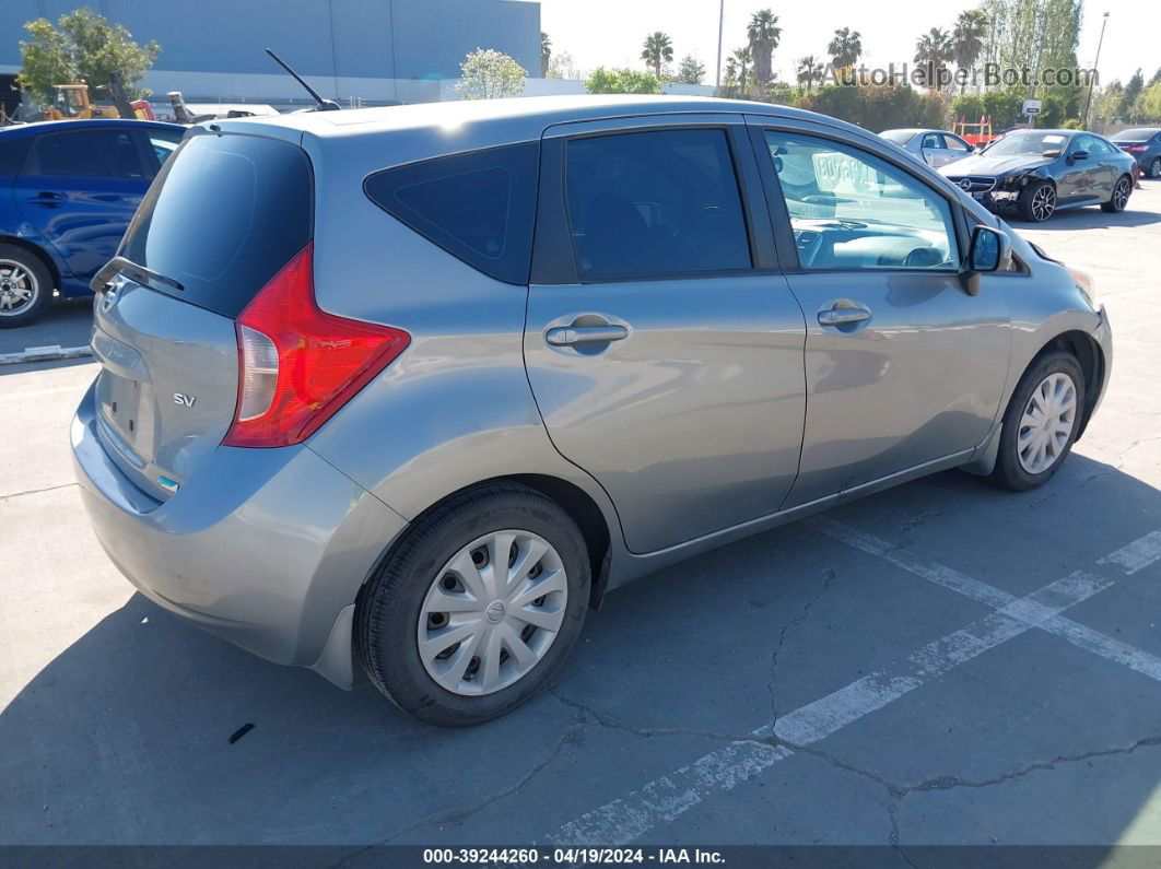 2014 Nissan Versa Note S (sr)/s Plus/sv Silver vin: 3N1CE2CP2EL421119