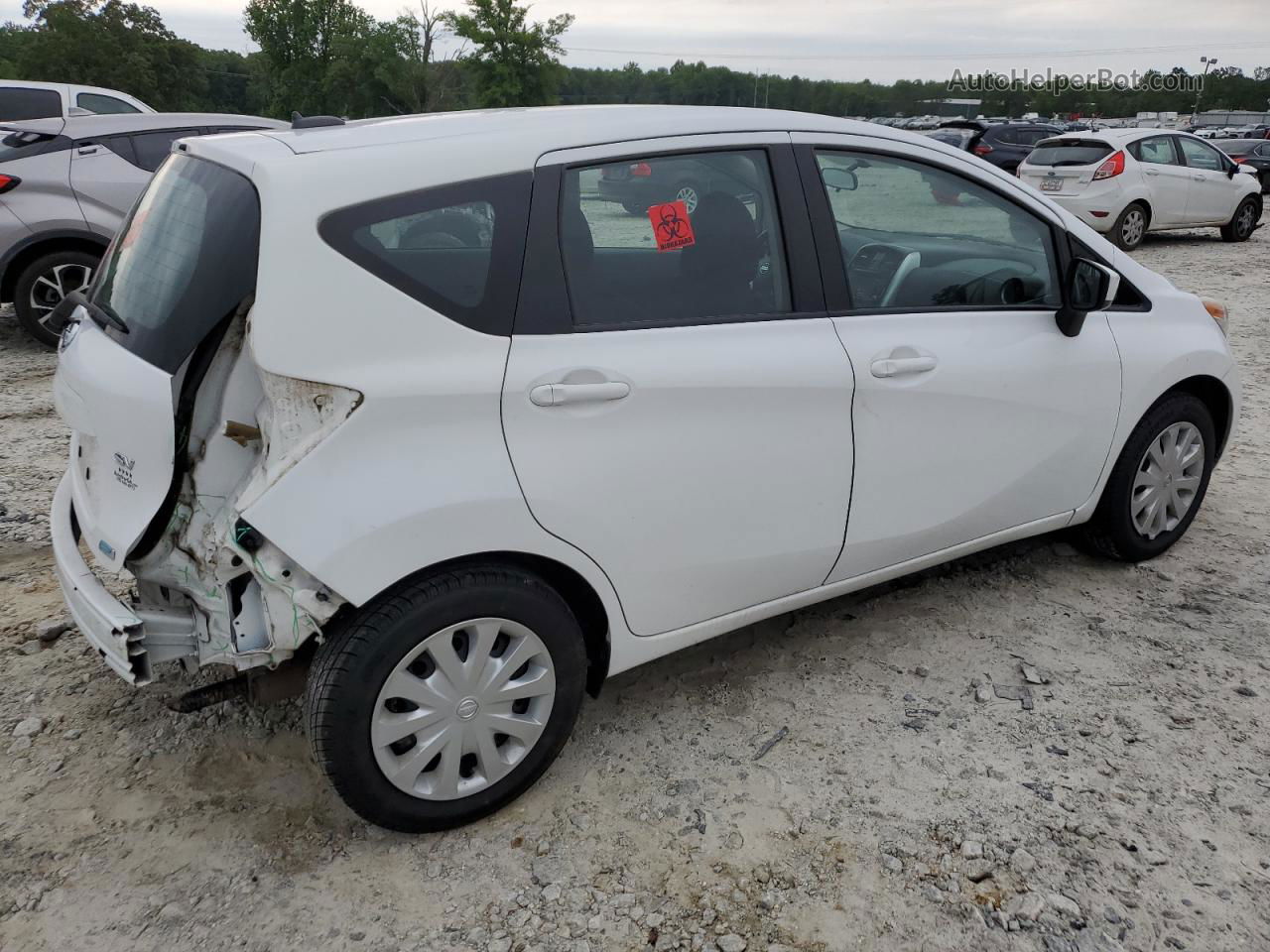 2016 Nissan Versa Note S White vin: 3N1CE2CP2GL357442