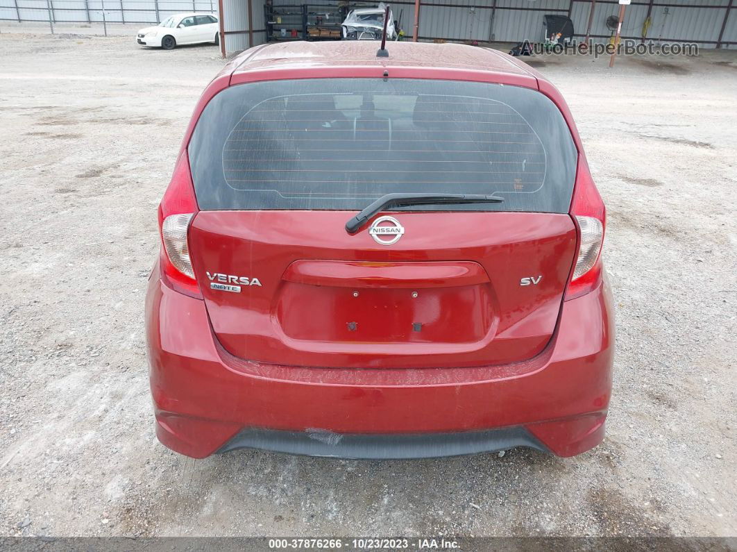 2019 Nissan Versa Note Sv Red vin: 3N1CE2CP2KL361399