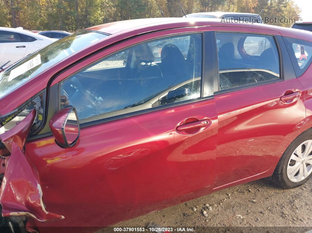 2019 Nissan Versa Note Sv Темно-бордовый vin: 3N1CE2CP2KL362147