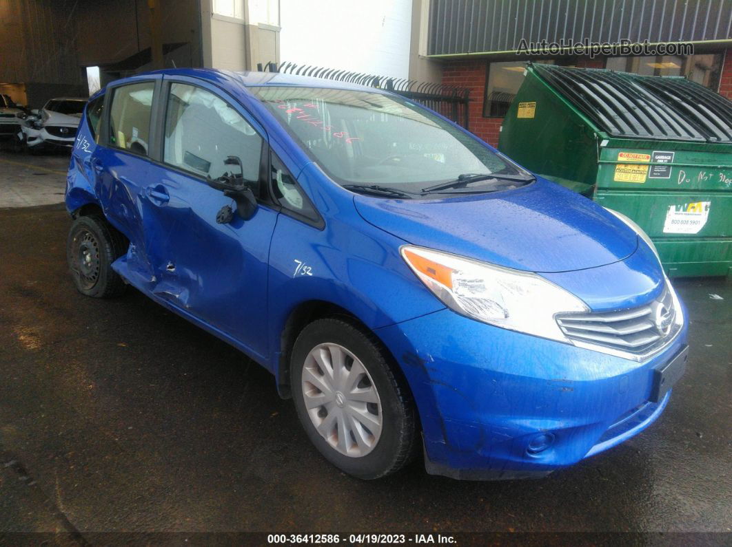 2014 Nissan Versa Note Sv Blue vin: 3N1CE2CP3EL350707