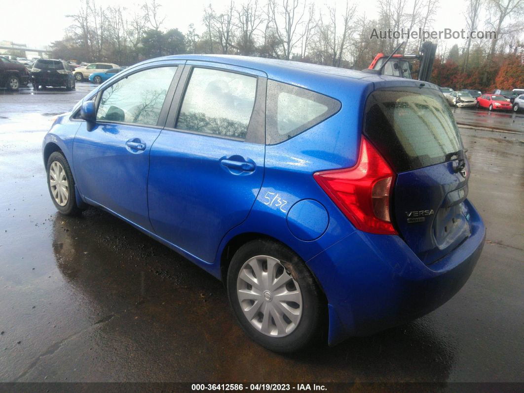 2014 Nissan Versa Note Sv Синий vin: 3N1CE2CP3EL350707