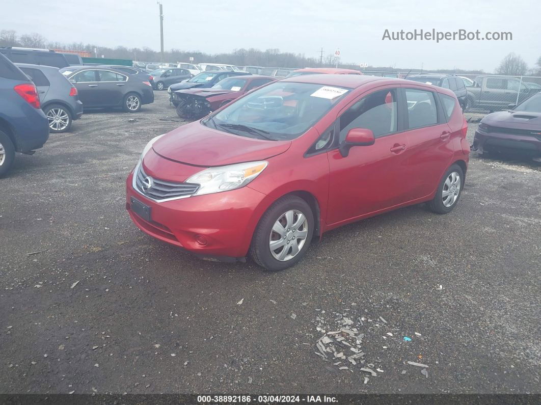 2014 Nissan Versa Note Sv Бордовый vin: 3N1CE2CP3EL391693