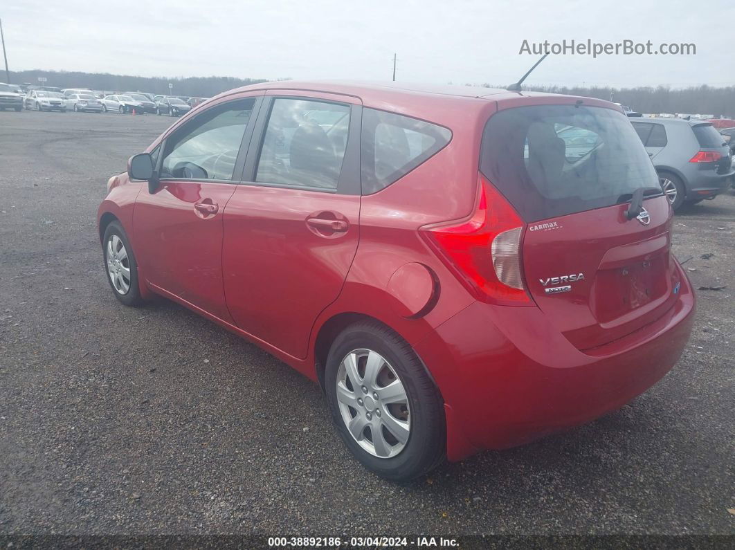 2014 Nissan Versa Note Sv Бордовый vin: 3N1CE2CP3EL391693