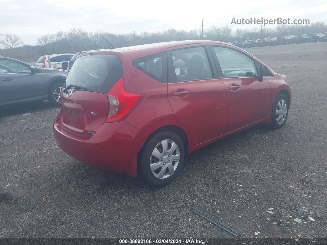 2014 Nissan Versa Note Sv Бордовый vin: 3N1CE2CP3EL391693