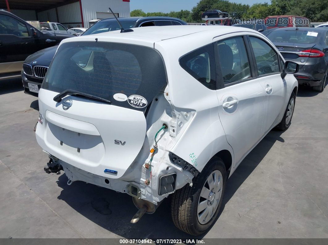 2016 Nissan Versa Note S/s Plus/sv/sr/sl White vin: 3N1CE2CP3GL354906