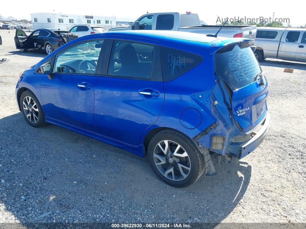 2016 Nissan Versa Note Sr Blue vin: 3N1CE2CP3GL364609