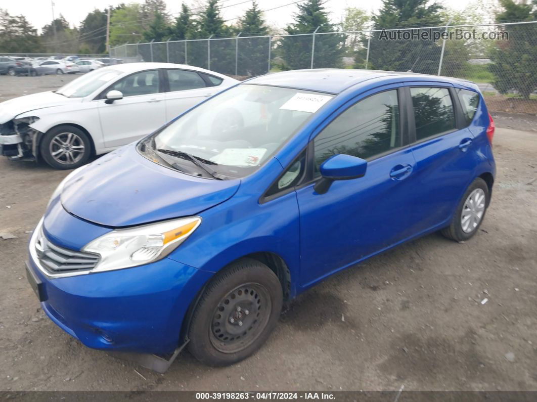 2016 Nissan Versa Note S Plus Синий vin: 3N1CE2CP3GL380857