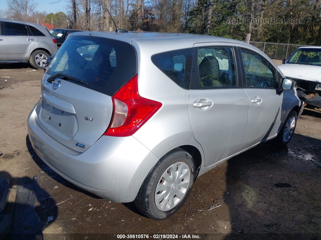 2016 Nissan Versa Note S (sr)/s Plus/sl/sr/sv Silver vin: 3N1CE2CP3GL396038