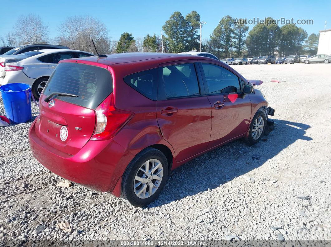 2016 Nissan Versa Note Sv Красный vin: 3N1CE2CP3GL408298