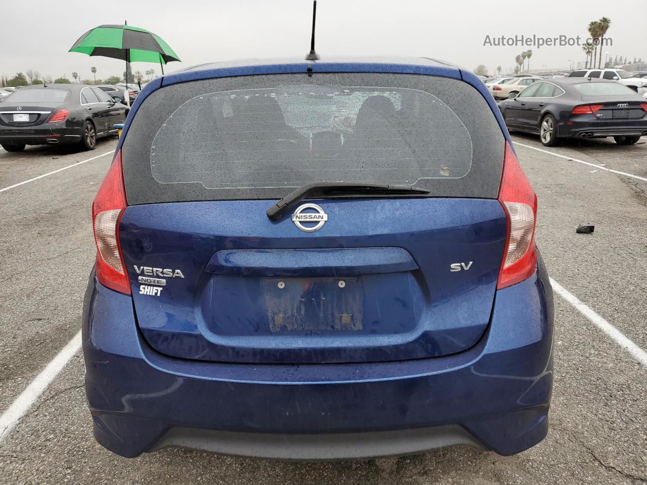 2018 Nissan Versa Note S Blue vin: 3N1CE2CP3JL358770