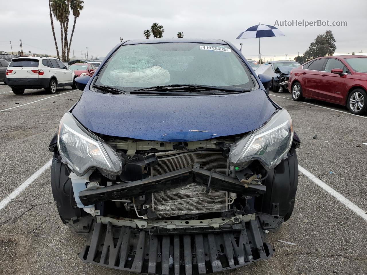 2018 Nissan Versa Note S Blue vin: 3N1CE2CP3JL358770