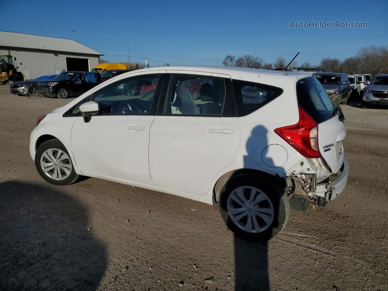 2018 Nissan Versa Note S White vin: 3N1CE2CP3JL359952