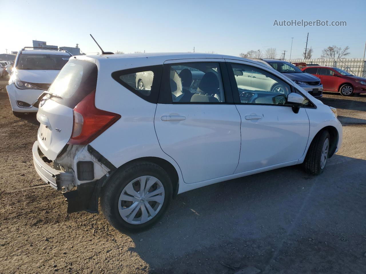 2018 Nissan Versa Note S Белый vin: 3N1CE2CP3JL359952