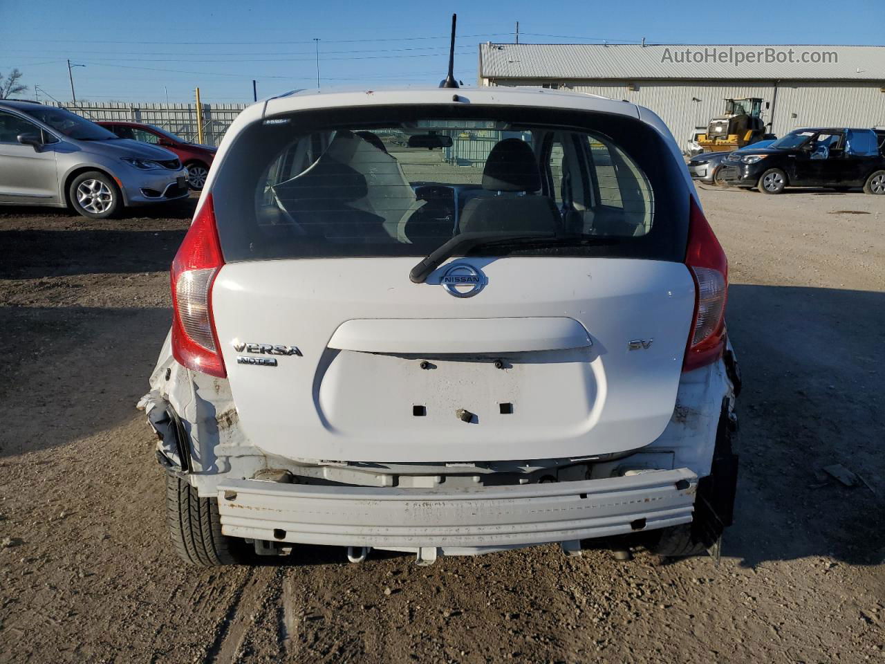 2018 Nissan Versa Note S White vin: 3N1CE2CP3JL359952