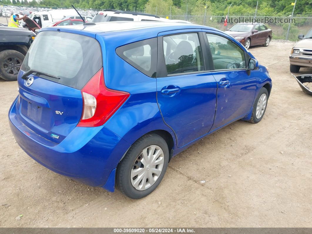 2014 Nissan Versa Note Sv Blue vin: 3N1CE2CP4EL350313