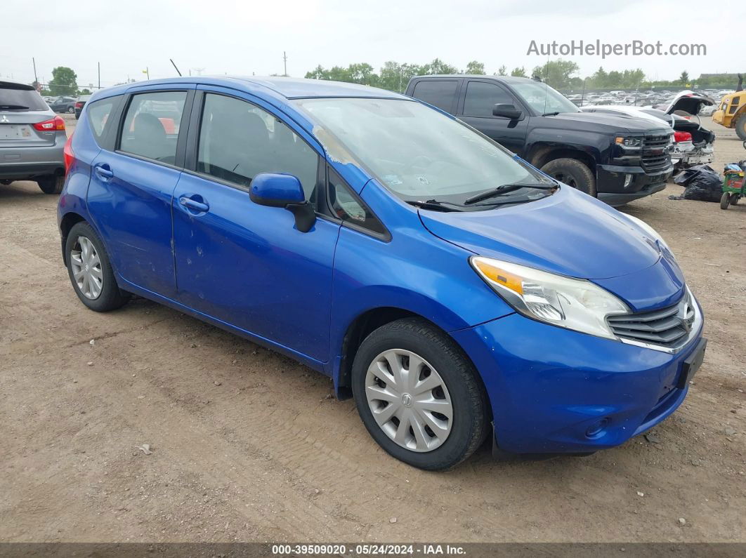 2014 Nissan Versa Note Sv Blue vin: 3N1CE2CP4EL350313