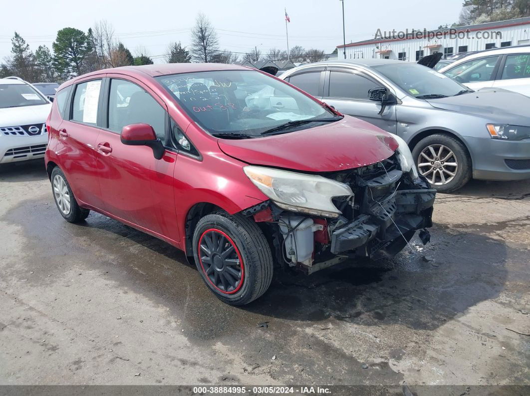 2014 Nissan Versa Note S Plus Red vin: 3N1CE2CP4EL376832