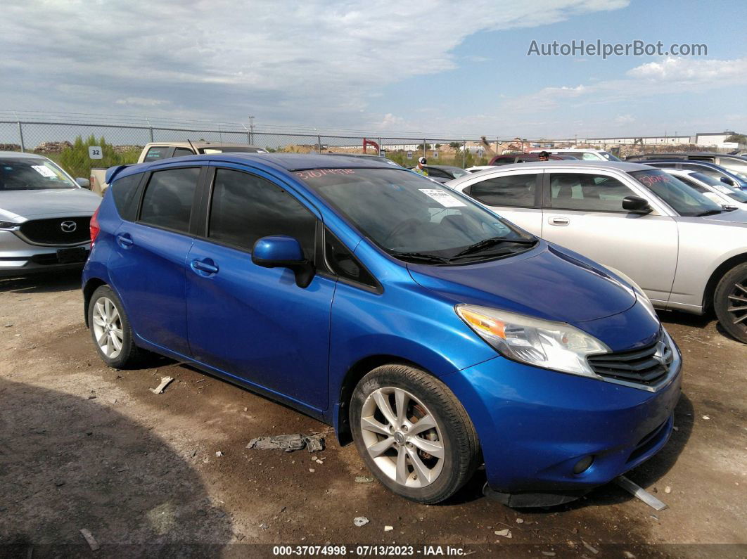 2014 Nissan Versa Note Sv Blue vin: 3N1CE2CP4EL384591