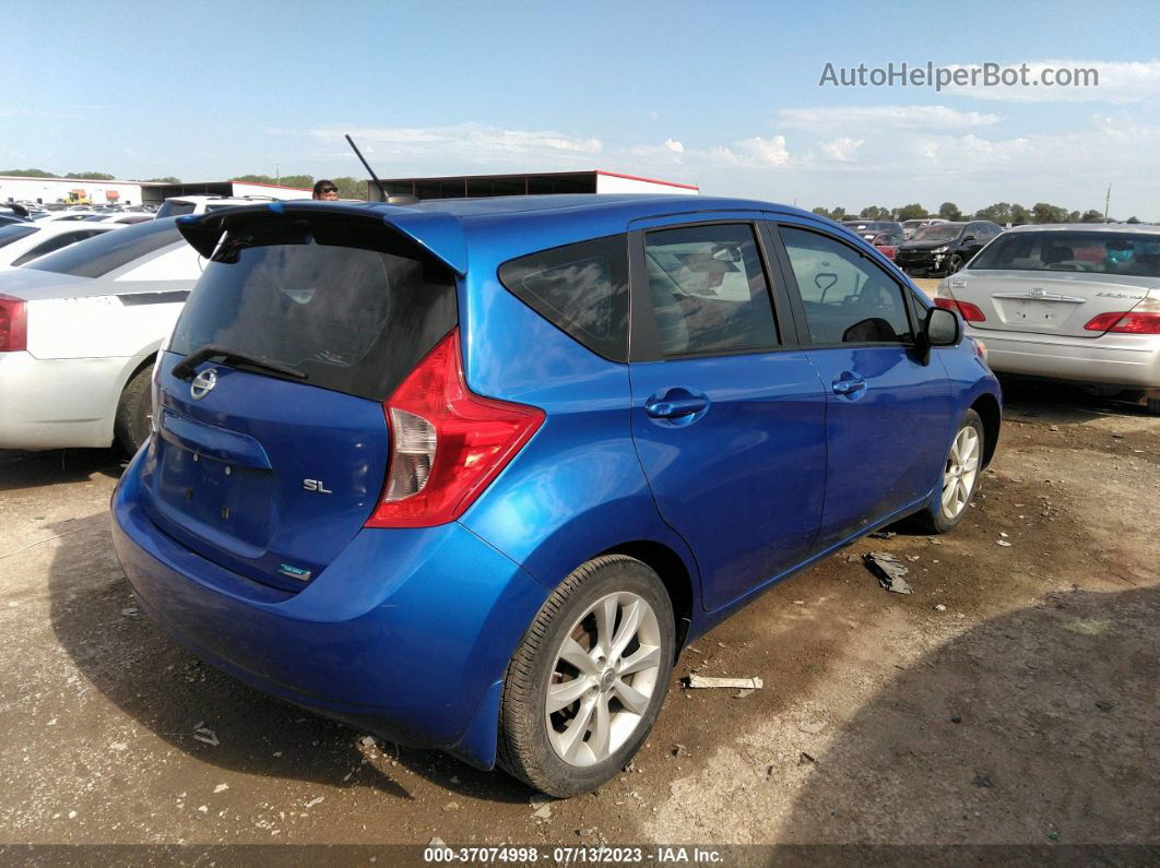 2014 Nissan Versa Note Sv Blue vin: 3N1CE2CP4EL384591