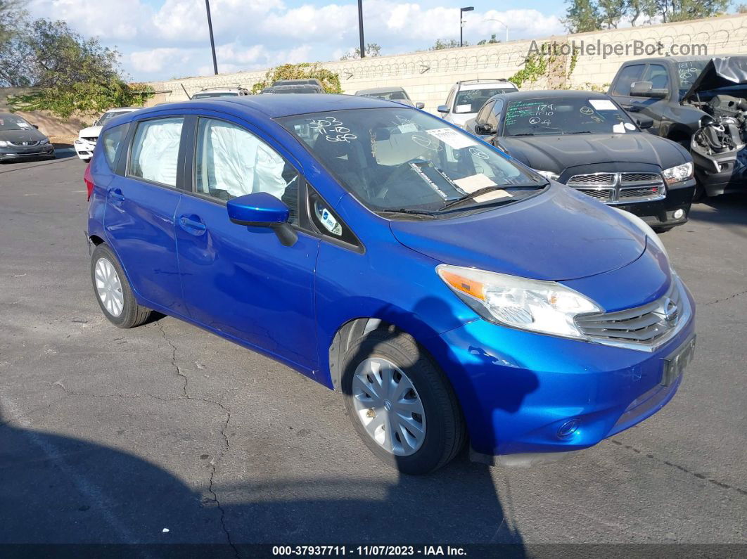 2016 Nissan Versa Note S Plus Синий vin: 3N1CE2CP4GL369348