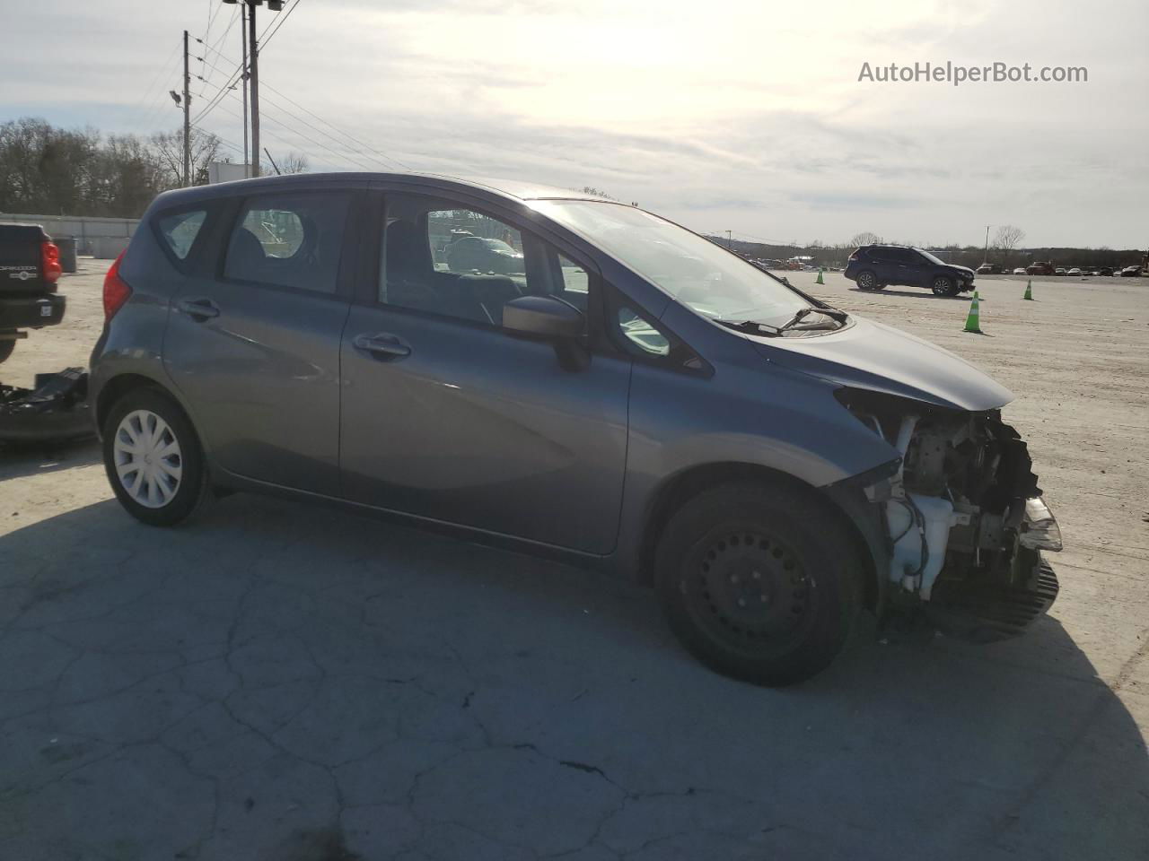 2016 Nissan Versa Note S Gray vin: 3N1CE2CP4GL379037