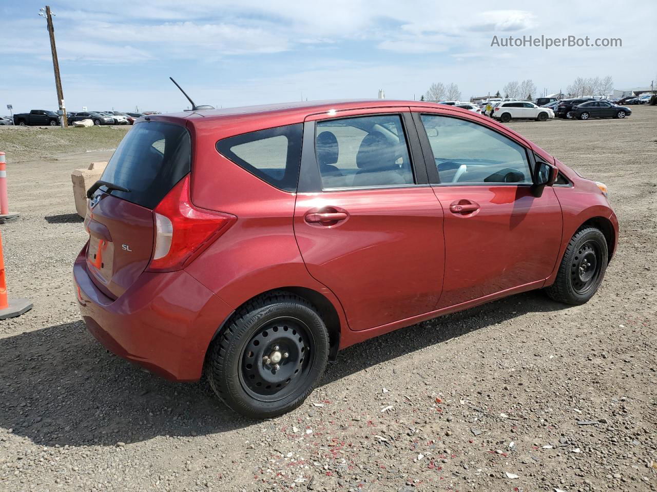 2016 Nissan Versa Note S Red vin: 3N1CE2CP4GL386571