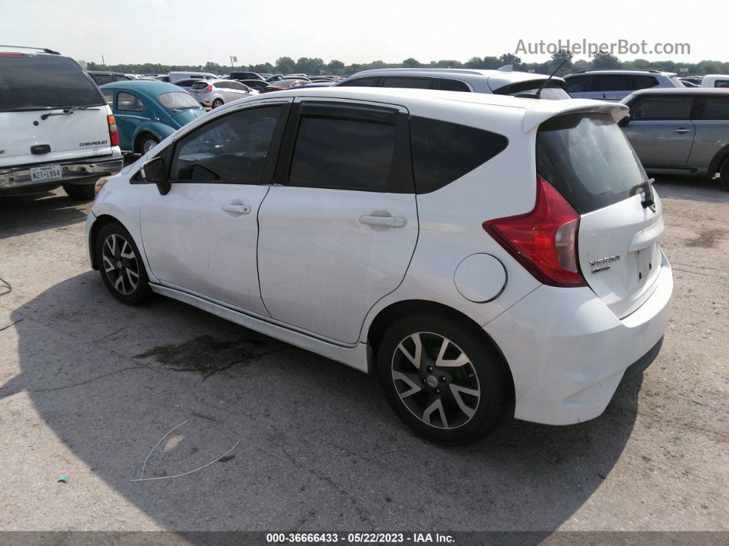 2016 Nissan Versa Note Sr White vin: 3N1CE2CP4GL387882