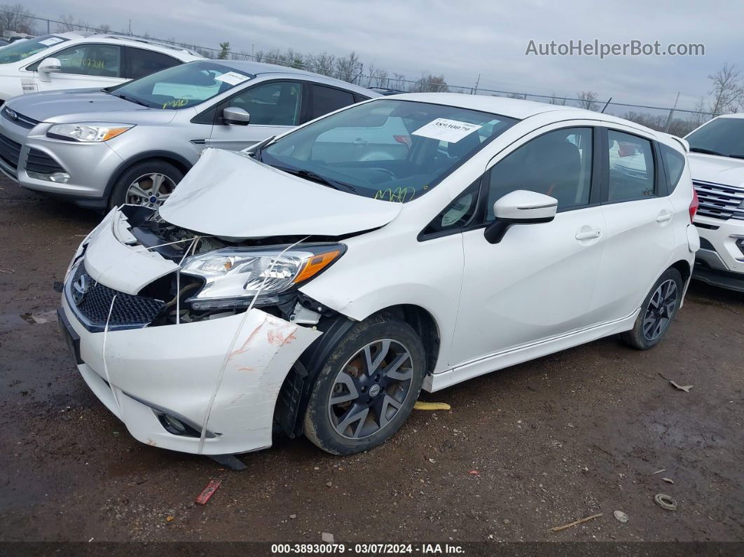 2016 Nissan Versa Note Sr White vin: 3N1CE2CP4GL388143