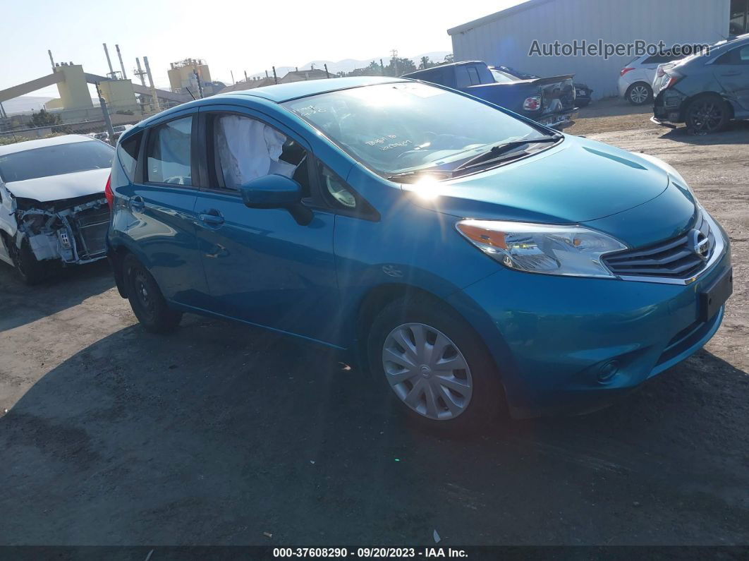 2016 Nissan Versa Note S/s Plus/sv/sr/sl Teal vin: 3N1CE2CP4GL391320