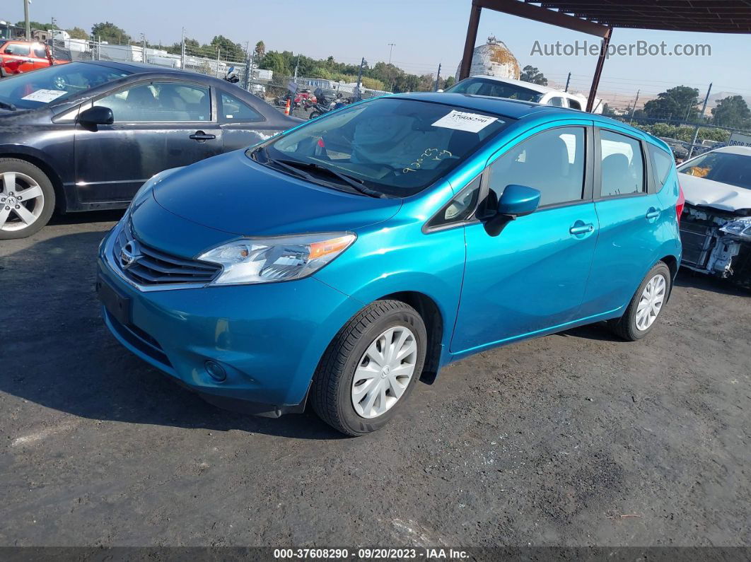 2016 Nissan Versa Note S/s Plus/sv/sr/sl Teal vin: 3N1CE2CP4GL391320