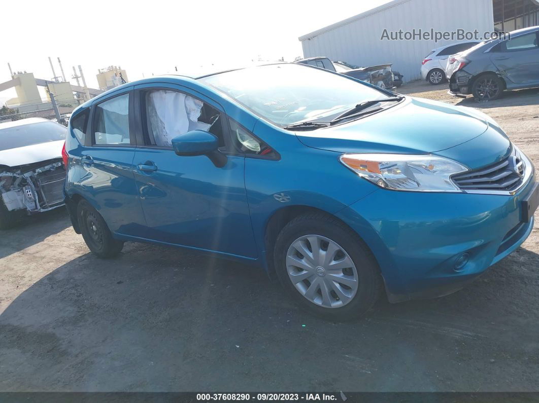 2016 Nissan Versa Note S/s Plus/sv/sr/sl Teal vin: 3N1CE2CP4GL391320