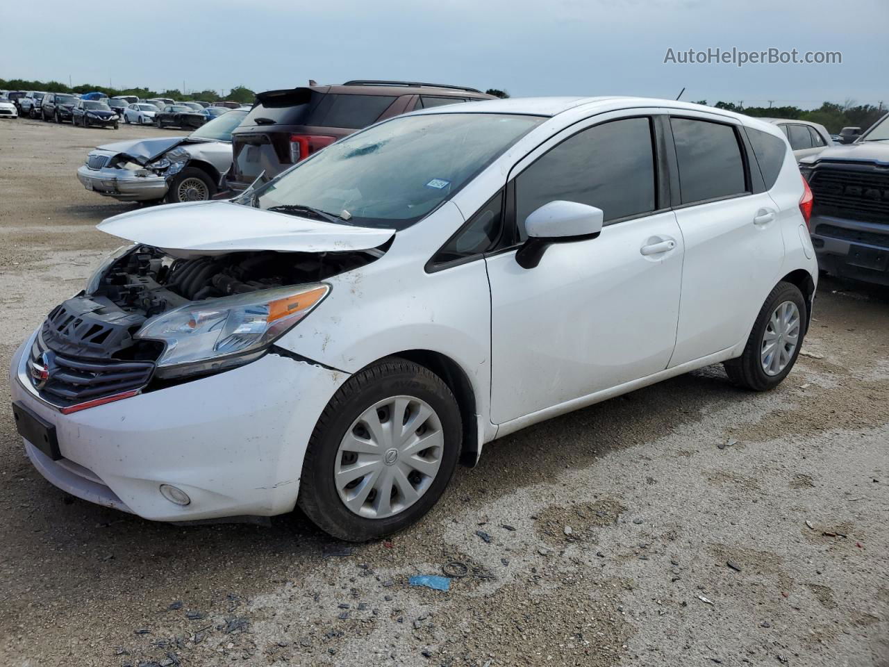 2016 Nissan Versa Note S Белый vin: 3N1CE2CP4GL393195