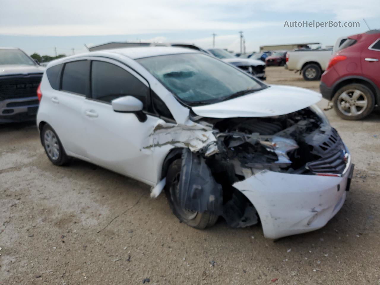 2016 Nissan Versa Note S Белый vin: 3N1CE2CP4GL393195