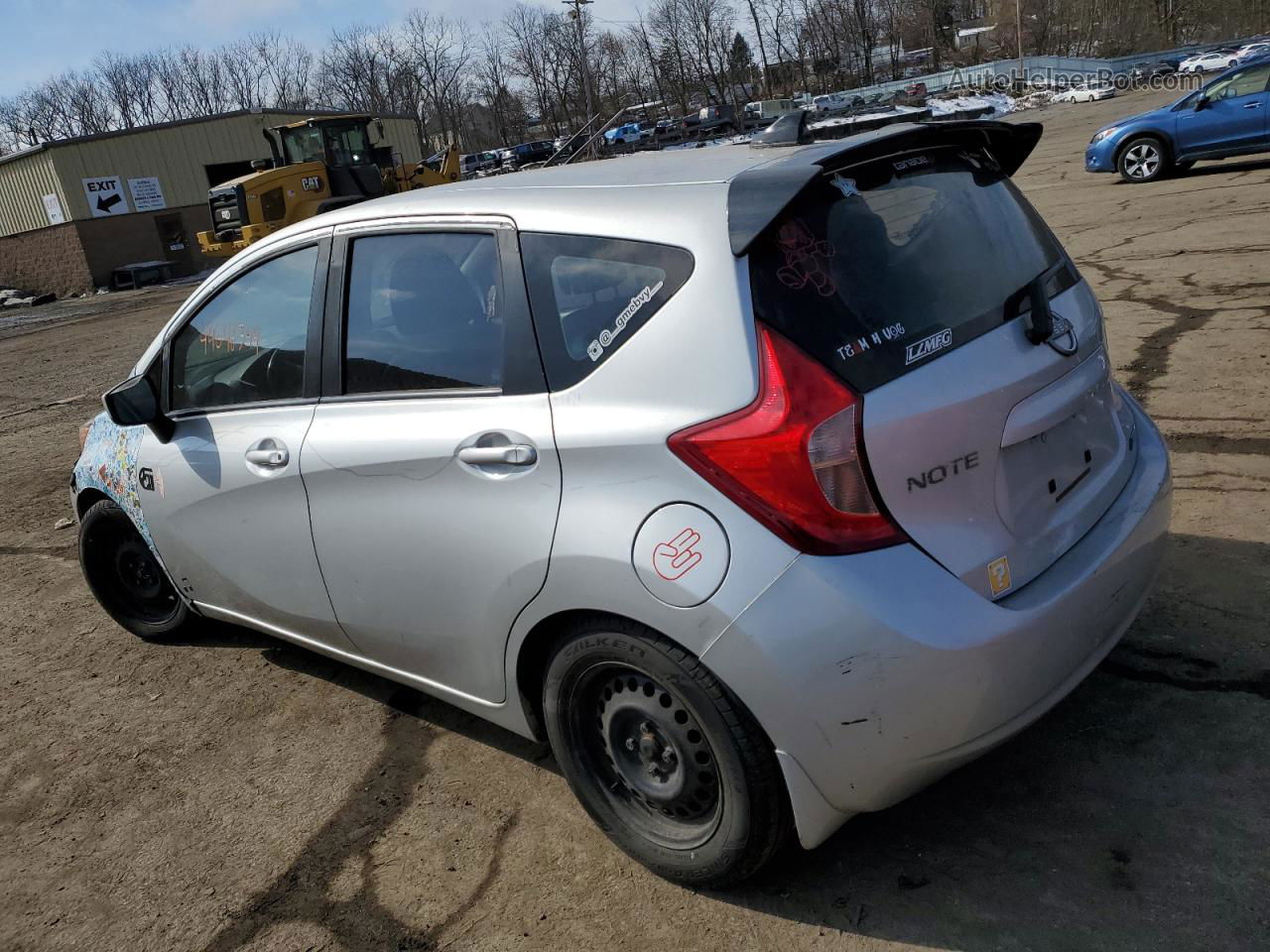 2016 Nissan Versa Note S Серебряный vin: 3N1CE2CP4GL398395