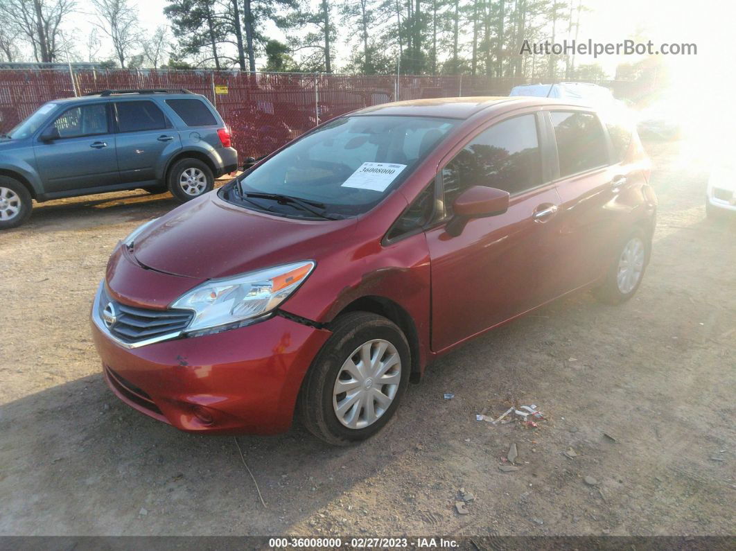 2016 Nissan Versa Note Sv Красный vin: 3N1CE2CP4GL400405