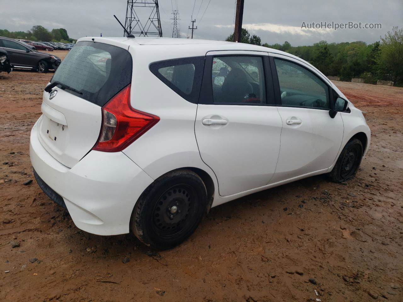 2018 Nissan Versa Note S Белый vin: 3N1CE2CP4JL356901