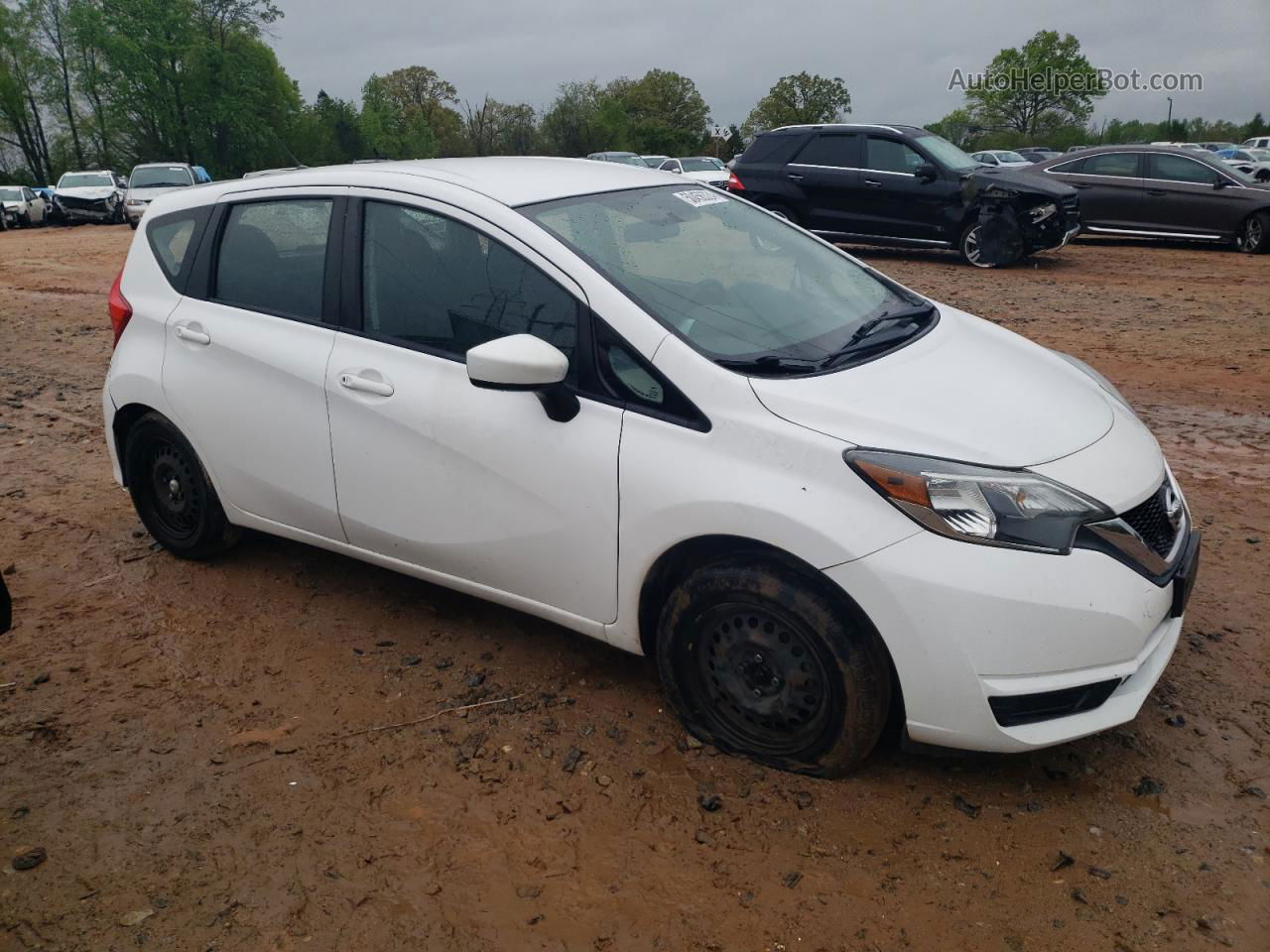 2018 Nissan Versa Note S White vin: 3N1CE2CP4JL356901