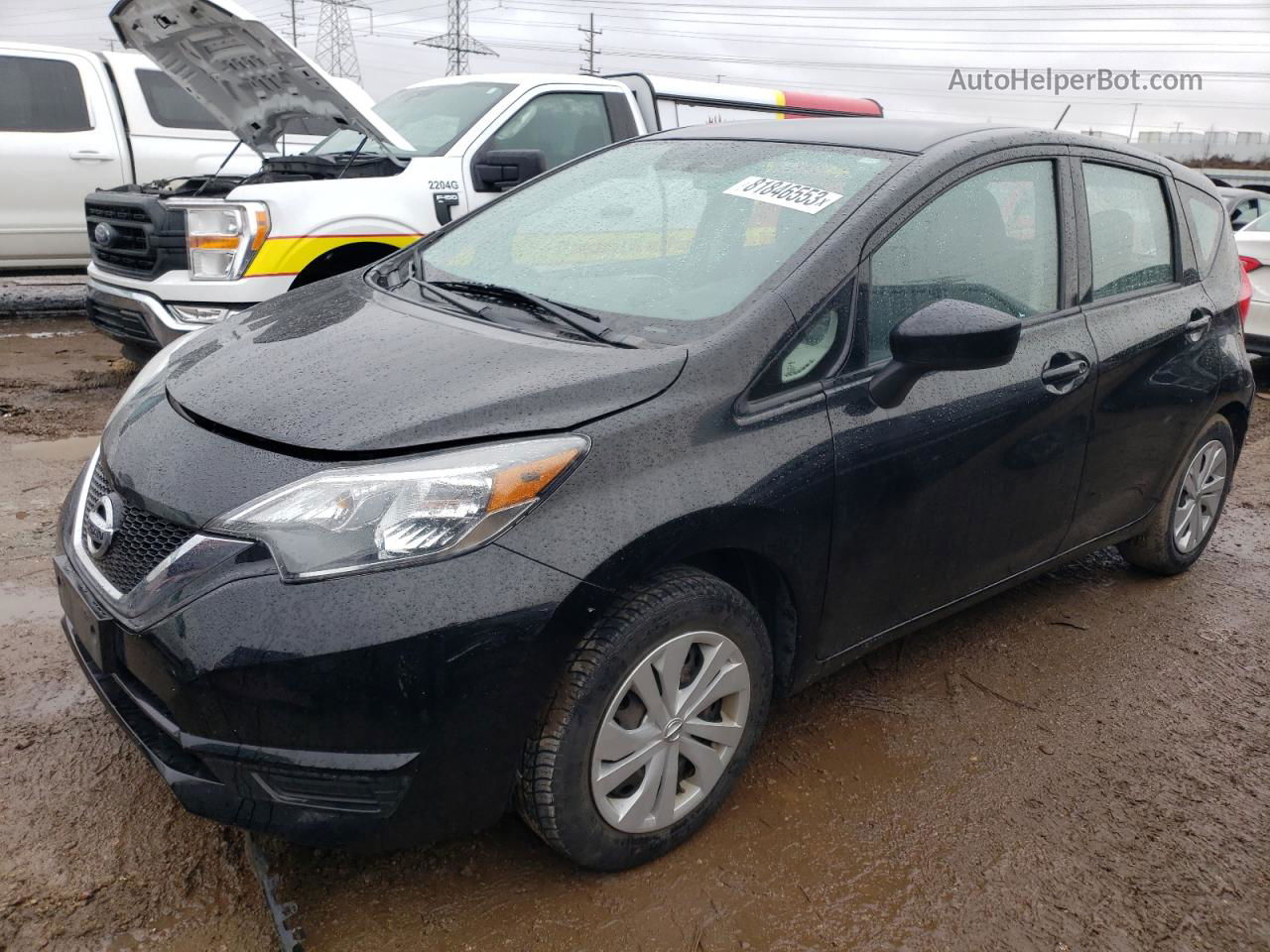 2018 Nissan Versa Note S Black vin: 3N1CE2CP4JL357028