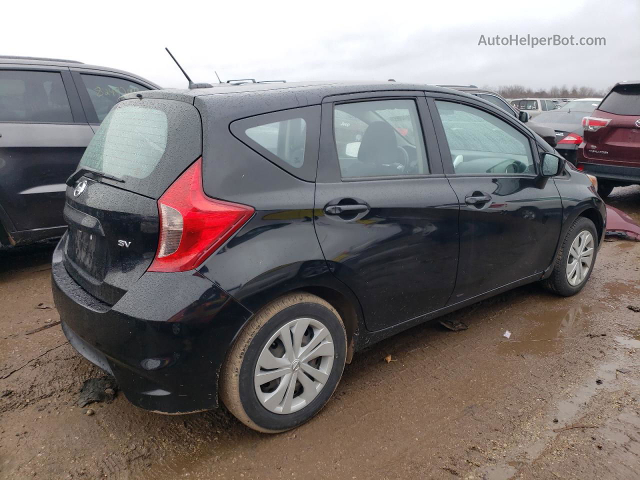 2018 Nissan Versa Note S Black vin: 3N1CE2CP4JL357028