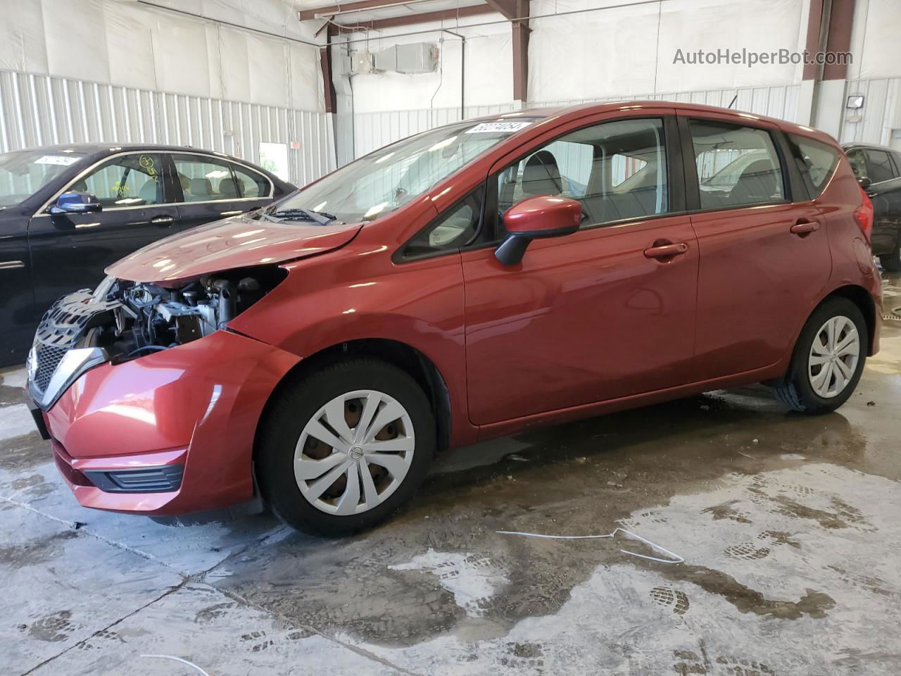 2018 Nissan Versa Note S Red vin: 3N1CE2CP4JL368711