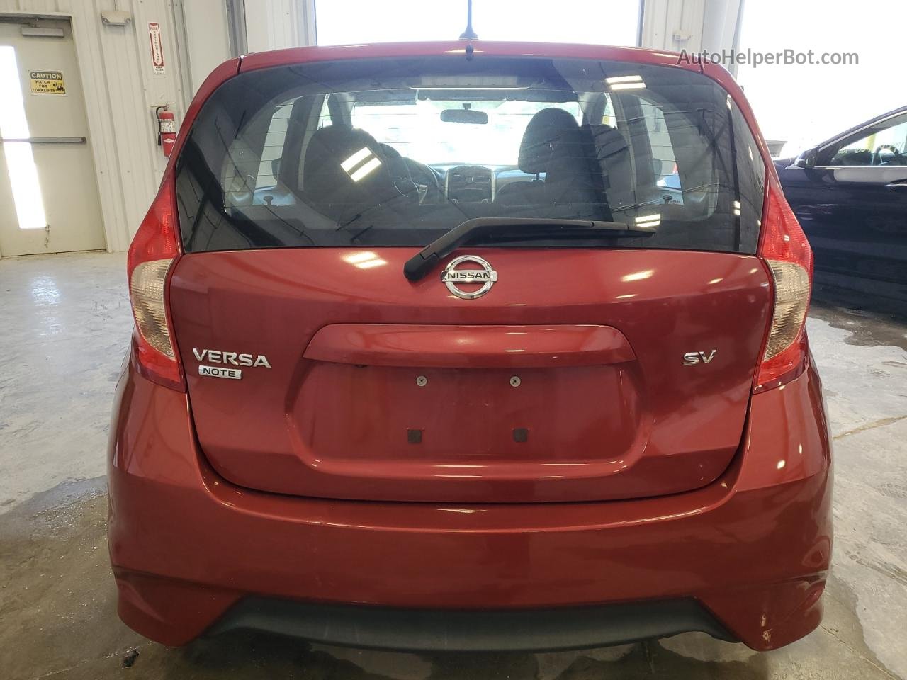 2018 Nissan Versa Note S Red vin: 3N1CE2CP4JL368711