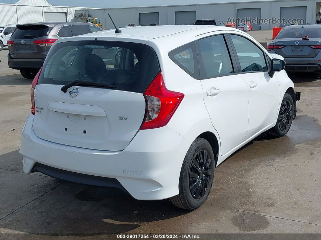 2019 Nissan Versa Note Sv White vin: 3N1CE2CP4KL362280