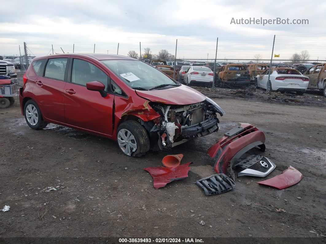 2019 Nissan Versa Note Sv Maroon vin: 3N1CE2CP4KL364739