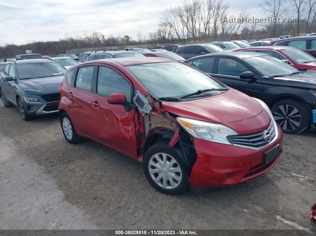 2014 Nissan Versa Note S Plus Красный vin: 3N1CE2CP5EL400376