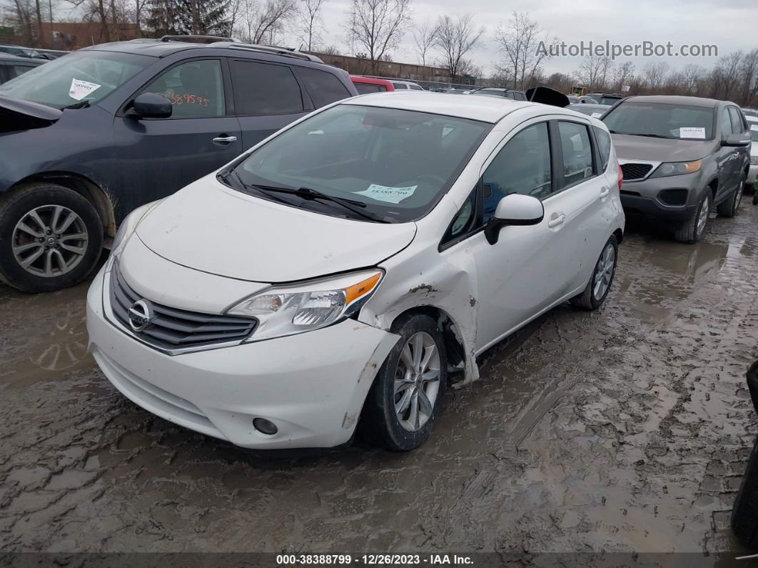 2014 Nissan Versa Note Sv Белый vin: 3N1CE2CP5EL411474