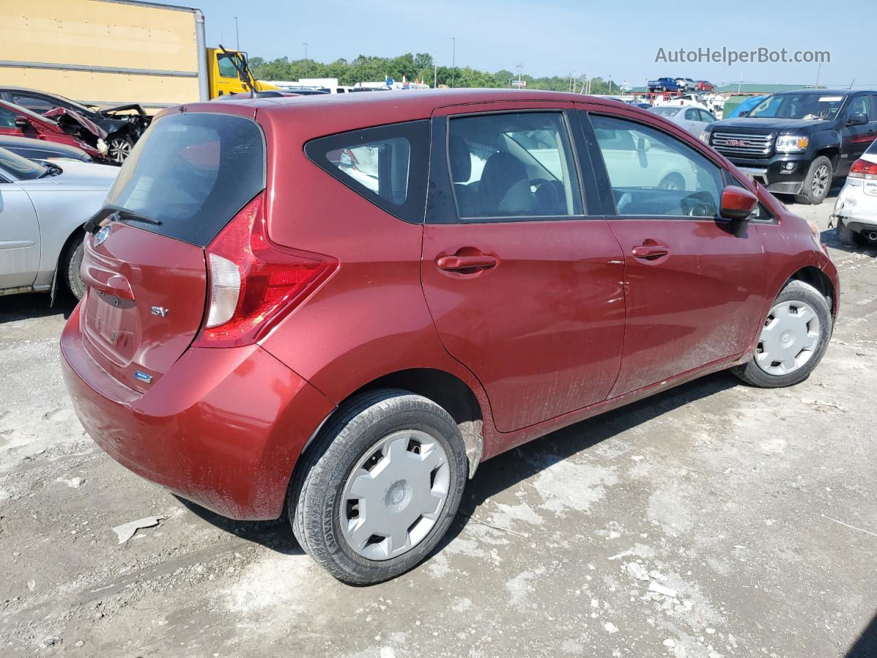 2016 Nissan Versa Note S Red vin: 3N1CE2CP5GL375398