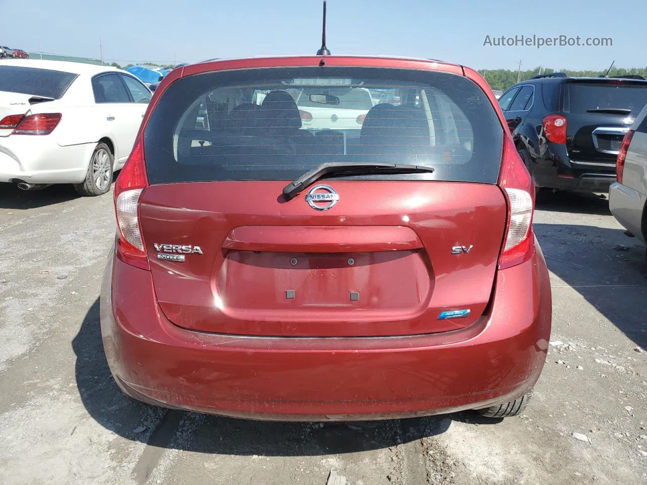 2016 Nissan Versa Note S Red vin: 3N1CE2CP5GL375398