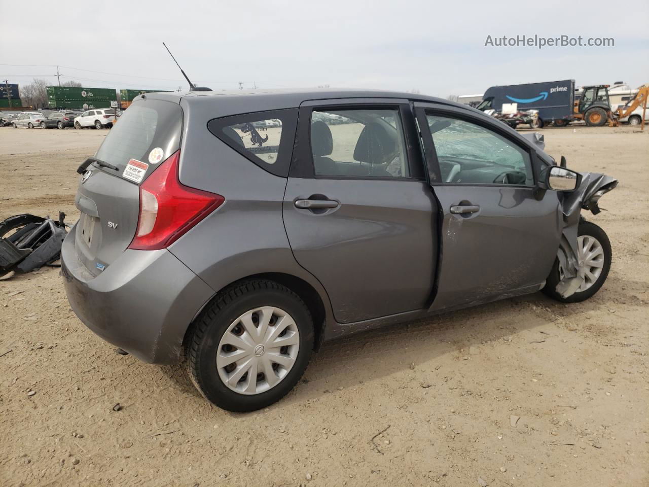 2016 Nissan Versa Note S Gray vin: 3N1CE2CP5GL375983