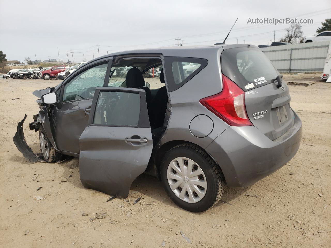 2016 Nissan Versa Note S Gray vin: 3N1CE2CP5GL375983